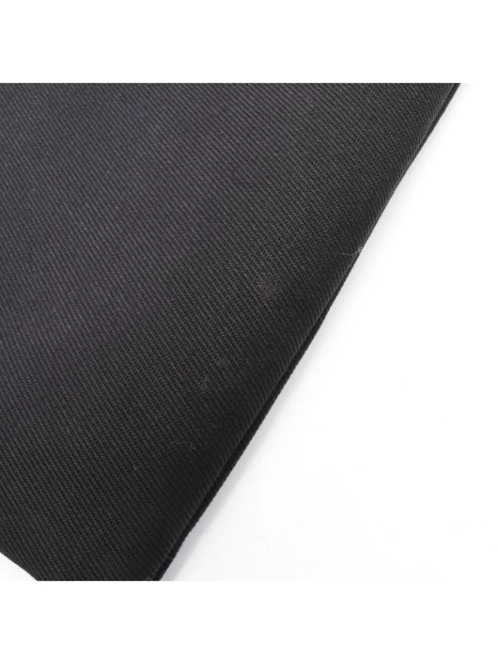 Saint Laurent Paris Clutch Rive Gauche Black White Canvas Leather - Picture 5 of 8